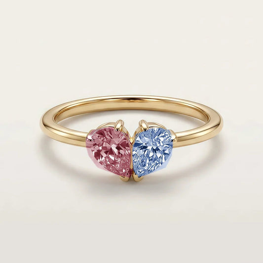 AMORA – Personalisierter Geburtsstein-Ring